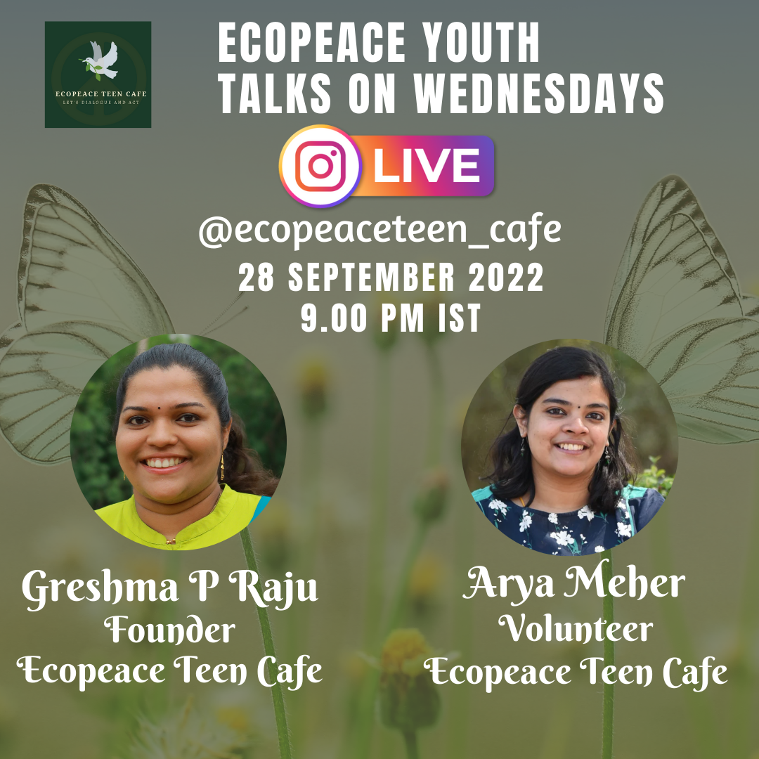 Ecopeace Ecopeace Youth Talks on Wednesdays – Ecopeace Teen Cafe